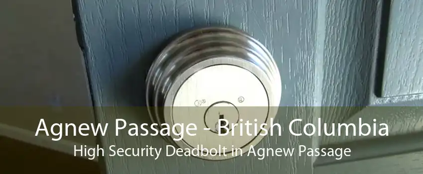 Agnew Passage - British Columbia High Security Deadbolt in Agnew Passage