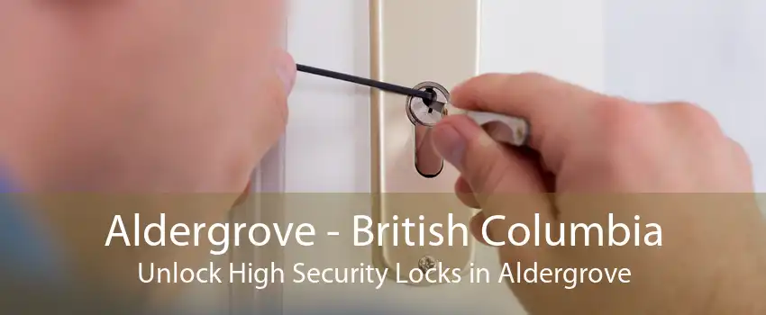 Aldergrove - British Columbia Unlock High Security Locks in Aldergrove