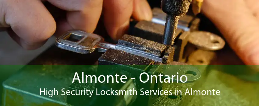 Almonte - Ontario High Security Locksmith Services in Almonte