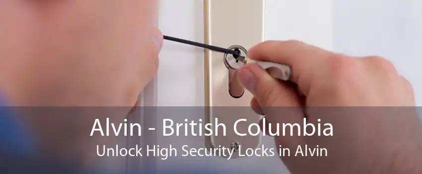 Alvin - British Columbia Unlock High Security Locks in Alvin