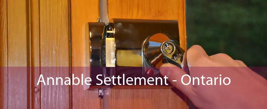 Annable Settlement - Ontario 