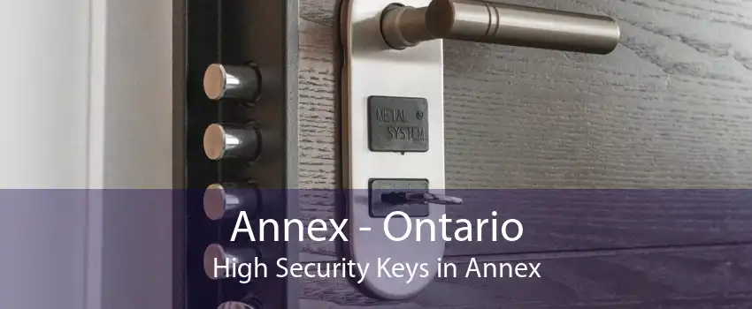 Annex - Ontario High Security Keys in Annex