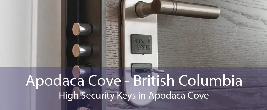 Apodaca Cove - British Columbia High Security Keys in Apodaca Cove