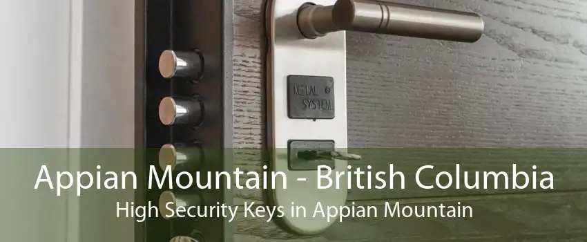 Appian Mountain - British Columbia High Security Keys in Appian Mountain