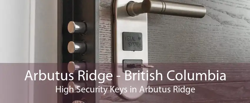 Arbutus Ridge - British Columbia High Security Keys in Arbutus Ridge