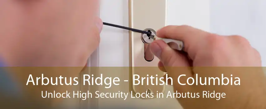 Arbutus Ridge - British Columbia Unlock High Security Locks in Arbutus Ridge