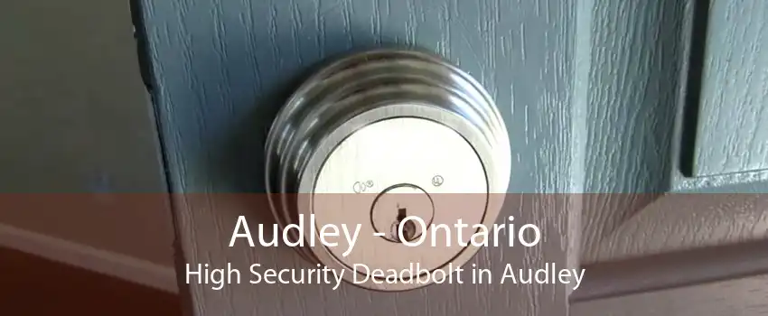 Audley - Ontario High Security Deadbolt in Audley