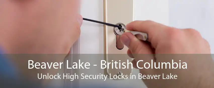 Beaver Lake - British Columbia Unlock High Security Locks in Beaver Lake