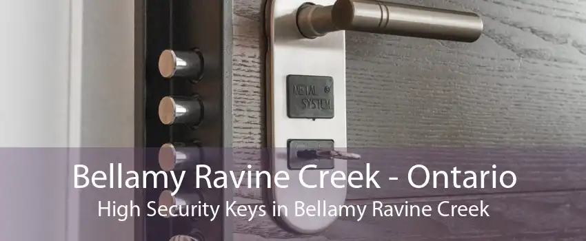 Bellamy Ravine Creek - Ontario High Security Keys in Bellamy Ravine Creek
