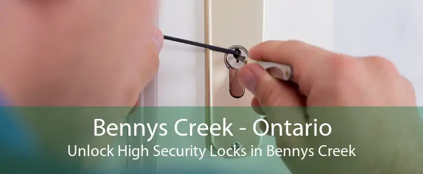 Bennys Creek - Ontario Unlock High Security Locks in Bennys Creek