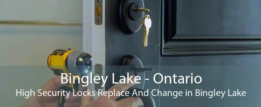 Bingley Lake - Ontario High Security Locks Replace And Change in Bingley Lake