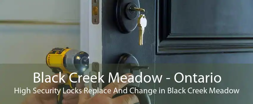 Black Creek Meadow - Ontario High Security Locks Replace And Change in Black Creek Meadow