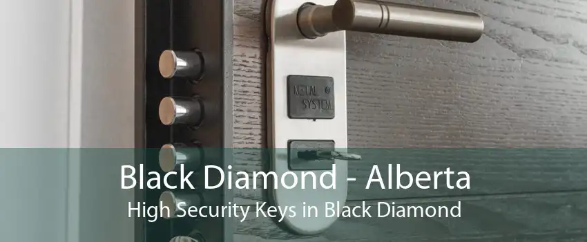 Black Diamond - Alberta High Security Keys in Black Diamond