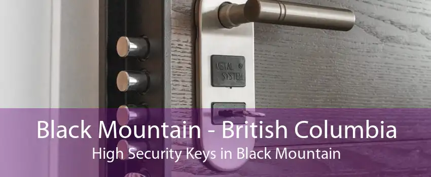 Black Mountain - British Columbia High Security Keys in Black Mountain