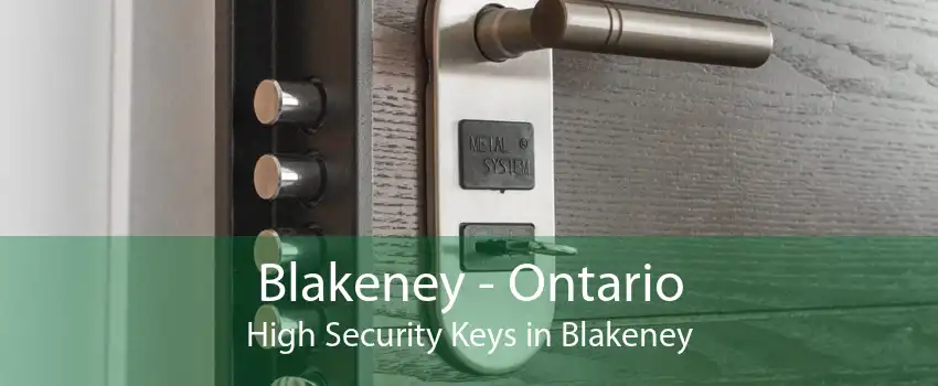 Blakeney - Ontario High Security Keys in Blakeney