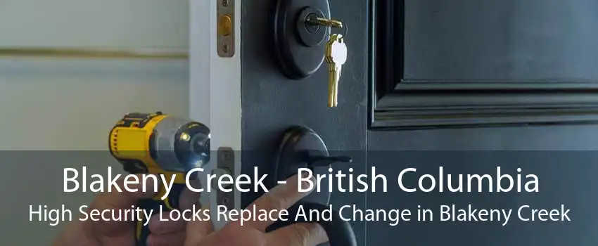 Blakeny Creek - British Columbia High Security Locks Replace And Change in Blakeny Creek