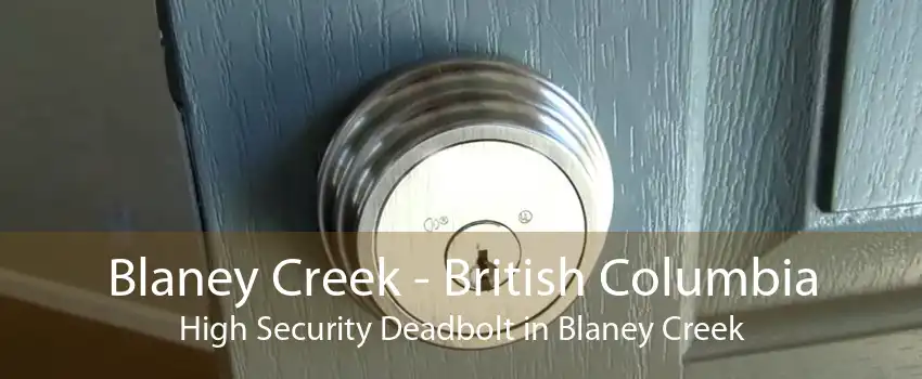 Blaney Creek - British Columbia High Security Deadbolt in Blaney Creek