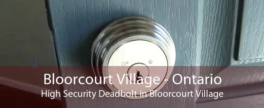 Bloorcourt Village - Ontario High Security Deadbolt in Bloorcourt Village