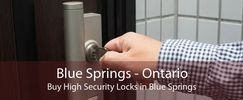 Blue Springs - Ontario Buy High Security Locks in Blue Springs