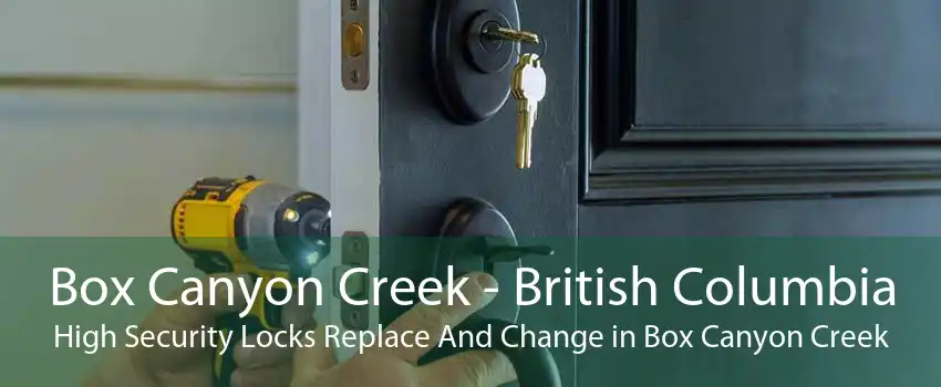 Box Canyon Creek - British Columbia High Security Locks Replace And Change in Box Canyon Creek