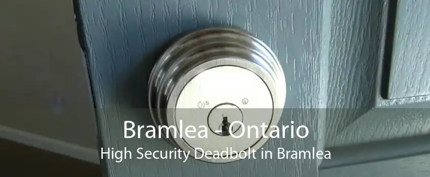 Bramlea - Ontario High Security Deadbolt in Bramlea