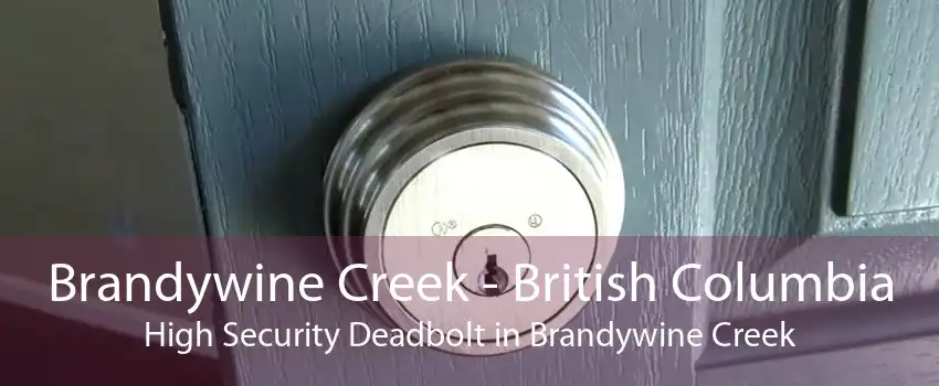 Brandywine Creek - British Columbia High Security Deadbolt in Brandywine Creek