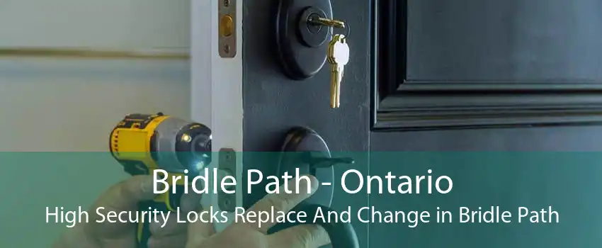 Bridle Path - Ontario High Security Locks Replace And Change in Bridle Path