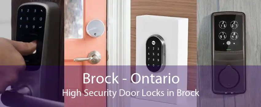 Brock - Ontario High Security Door Locks in Brock