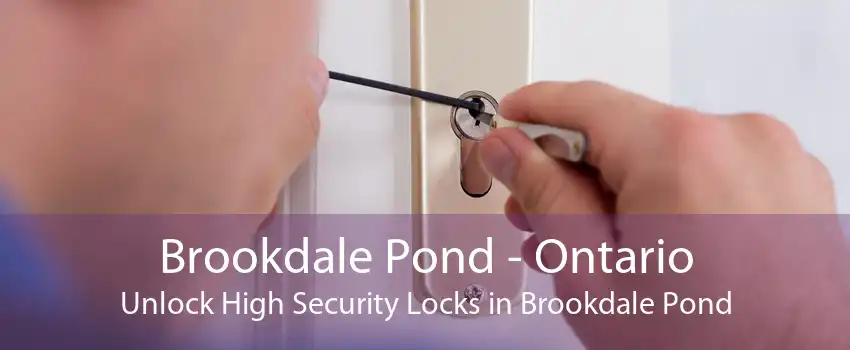 Brookdale Pond - Ontario Unlock High Security Locks in Brookdale Pond