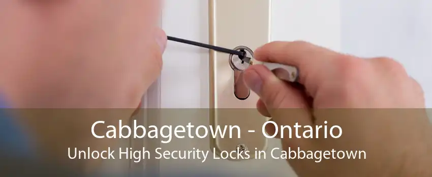 Cabbagetown - Ontario Unlock High Security Locks in Cabbagetown