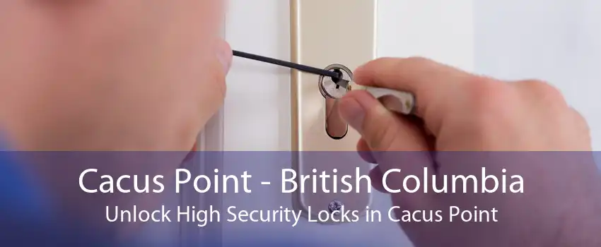 Cacus Point - British Columbia Unlock High Security Locks in Cacus Point