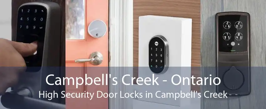 Campbell's Creek - Ontario High Security Door Locks in Campbell's Creek