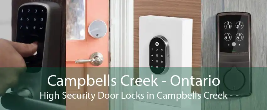 Campbells Creek - Ontario High Security Door Locks in Campbells Creek