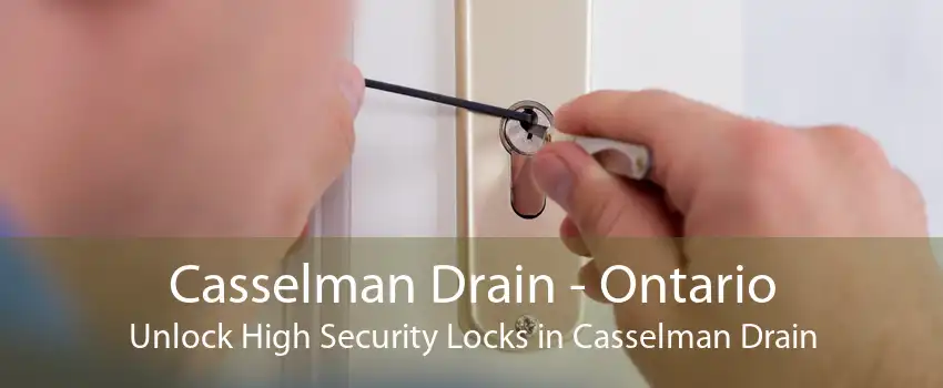 Casselman Drain - Ontario Unlock High Security Locks in Casselman Drain