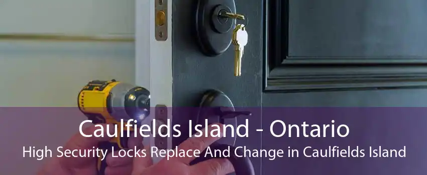 Caulfields Island - Ontario High Security Locks Replace And Change in Caulfields Island