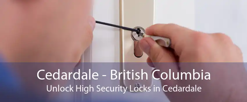 Cedardale - British Columbia Unlock High Security Locks in Cedardale