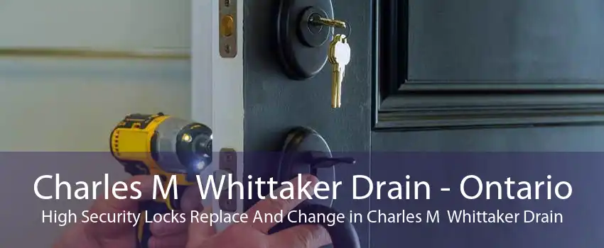 Charles M  Whittaker Drain - Ontario High Security Locks Replace And Change in Charles M  Whittaker Drain