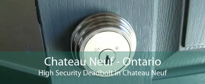 Chateau Neuf - Ontario High Security Deadbolt in Chateau Neuf