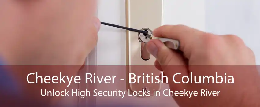 Cheekye River - British Columbia Unlock High Security Locks in Cheekye River