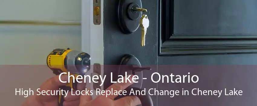 Cheney Lake - Ontario High Security Locks Replace And Change in Cheney Lake