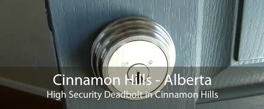 Cinnamon Hills - Alberta High Security Deadbolt in Cinnamon Hills