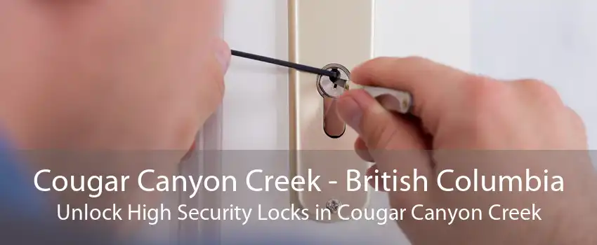 Cougar Canyon Creek - British Columbia Unlock High Security Locks in Cougar Canyon Creek