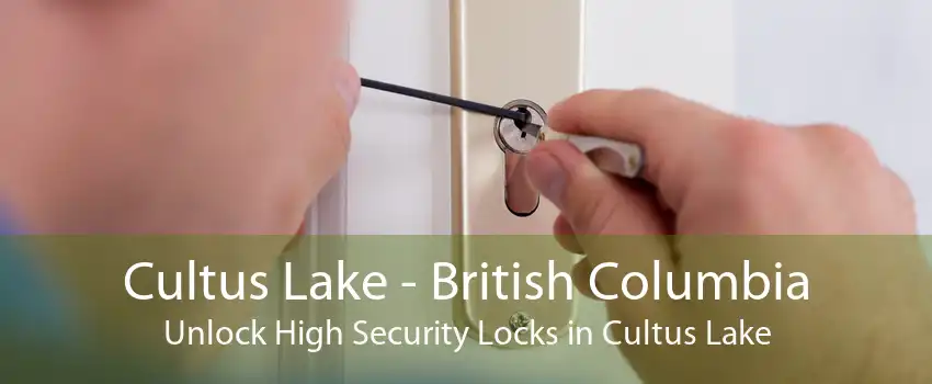 Cultus Lake - British Columbia Unlock High Security Locks in Cultus Lake
