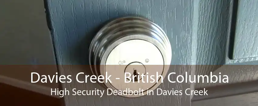 Davies Creek - British Columbia High Security Deadbolt in Davies Creek