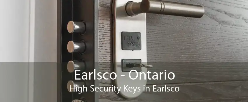 Earlsco - Ontario High Security Keys in Earlsco