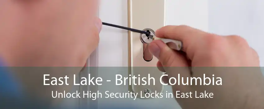East Lake - British Columbia Unlock High Security Locks in East Lake