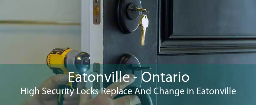 Eatonville - Ontario High Security Locks Replace And Change in Eatonville