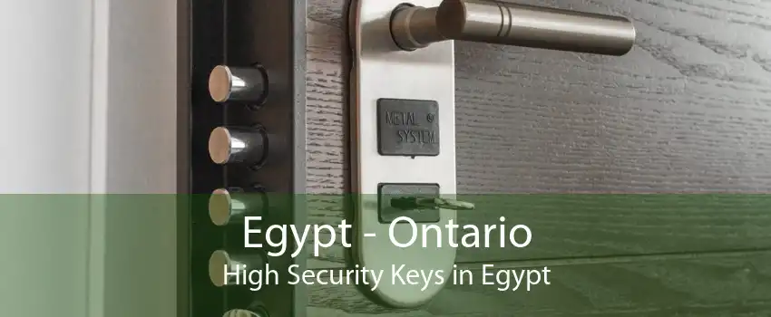 Egypt - Ontario High Security Keys in Egypt
