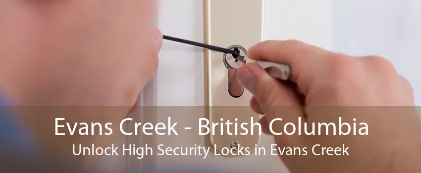 Evans Creek - British Columbia Unlock High Security Locks in Evans Creek