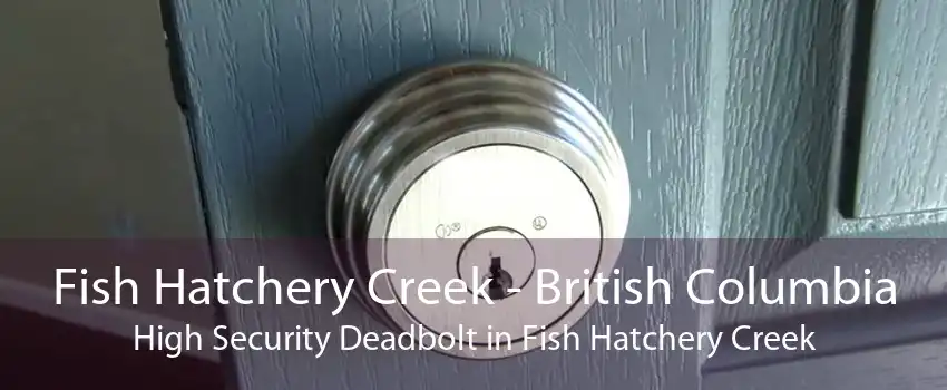 Fish Hatchery Creek - British Columbia High Security Deadbolt in Fish Hatchery Creek